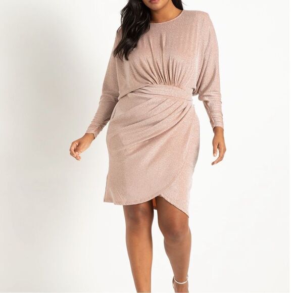 Eloquii pink tulip skirt || 18 - Picture 1 of 5